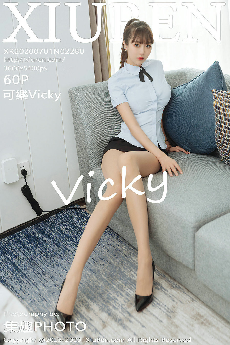 [秀人美媛馆] 2020.07.01 No.2280 可樂Vicky [60P789MB]-优选资源网