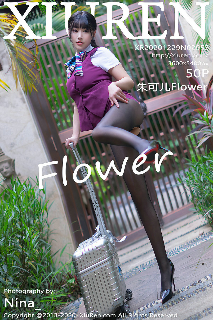 [秀人美媛馆] 2020.12.29 No.2953 朱可儿Flower [50P525MB]-优选资源网