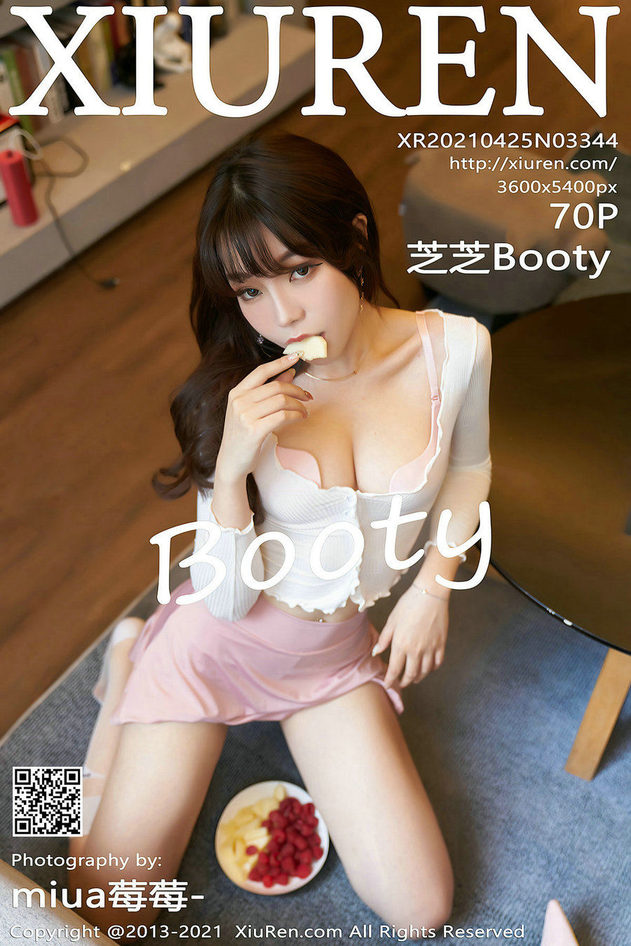 [秀人美媛馆] 2021.04.25 No.3344 芝芝Booty [70P676MB]-优选资源网