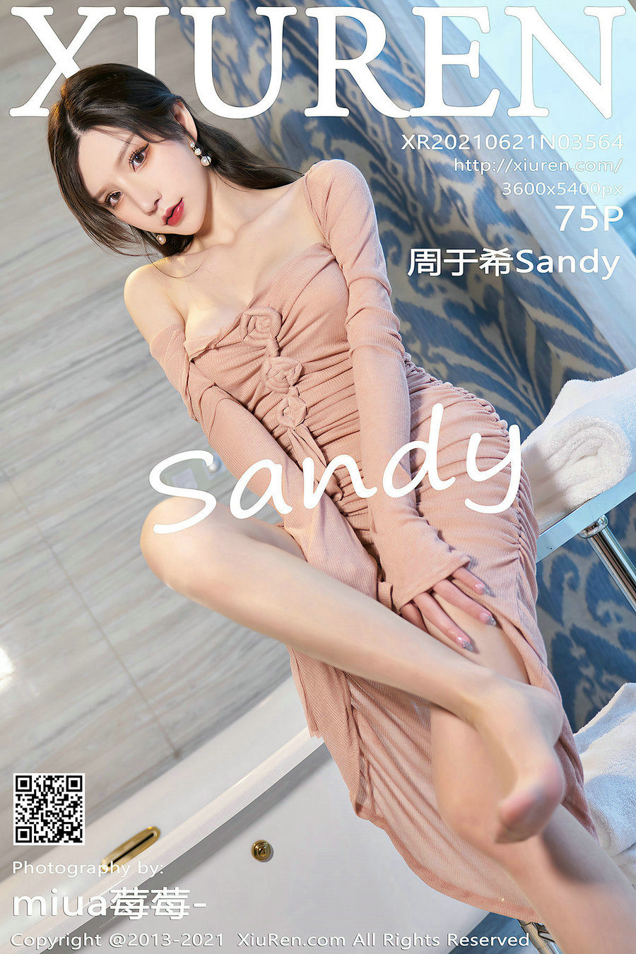 [秀人美媛馆] 2021.06.21 No.3564 周于希Sandy [75P687MB]-优选资源网