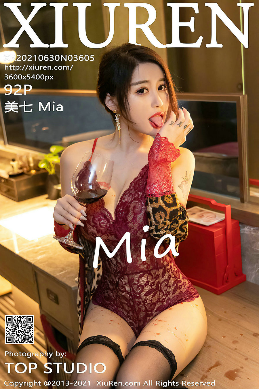 [秀人美媛馆] 2021.06.30 No.3605 美七Mia [92P991MB]-优选资源网