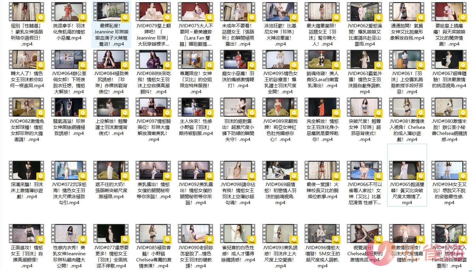 [合集]台湾名站《JVID视频》价值3000元高清视频66部[18.66GB]-优选资源网