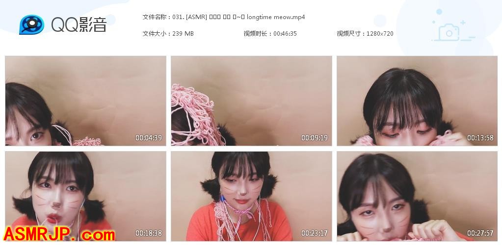 国外ASMR视频_Bambi ASMR_化作喵喵喵-优选资源网