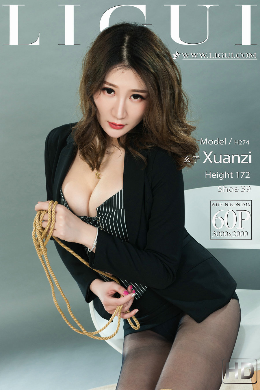 [Ligui丽柜] 2022.03.24 紧缚丽莲 玄子 [60P]-优选资源网